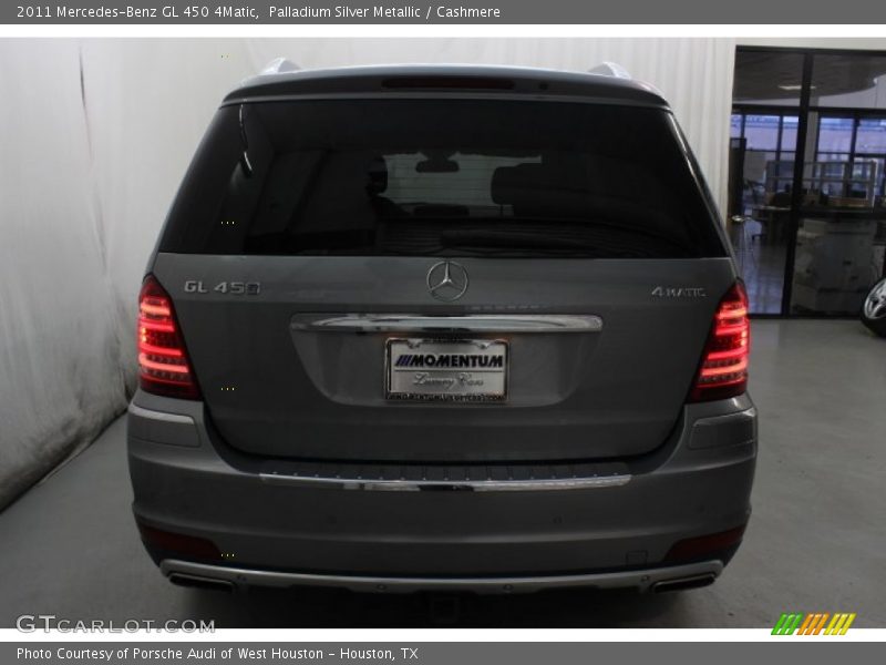 Palladium Silver Metallic / Cashmere 2011 Mercedes-Benz GL 450 4Matic