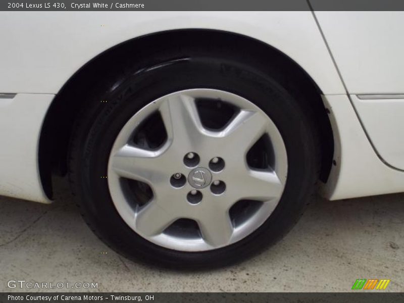 Crystal White / Cashmere 2004 Lexus LS 430