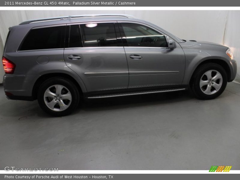 Palladium Silver Metallic / Cashmere 2011 Mercedes-Benz GL 450 4Matic