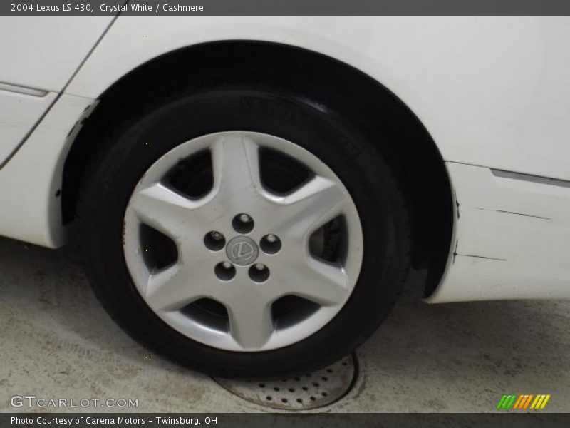 Crystal White / Cashmere 2004 Lexus LS 430