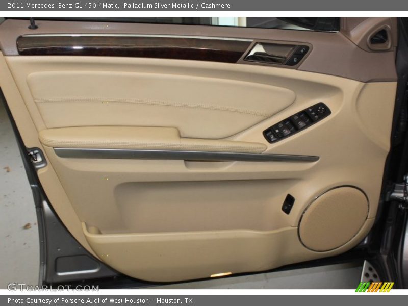 Palladium Silver Metallic / Cashmere 2011 Mercedes-Benz GL 450 4Matic