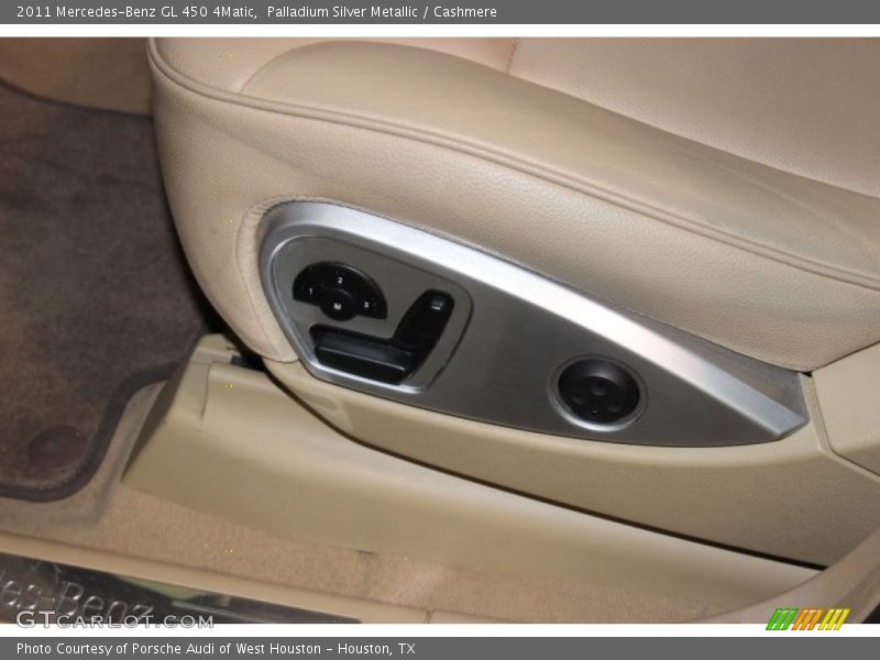 Palladium Silver Metallic / Cashmere 2011 Mercedes-Benz GL 450 4Matic