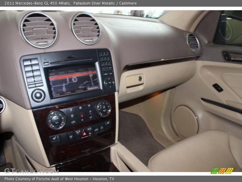 Palladium Silver Metallic / Cashmere 2011 Mercedes-Benz GL 450 4Matic