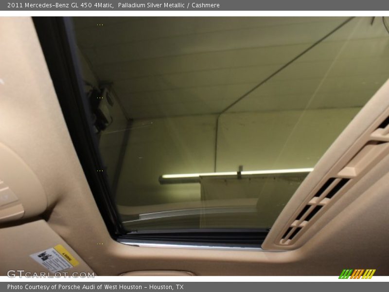 Palladium Silver Metallic / Cashmere 2011 Mercedes-Benz GL 450 4Matic