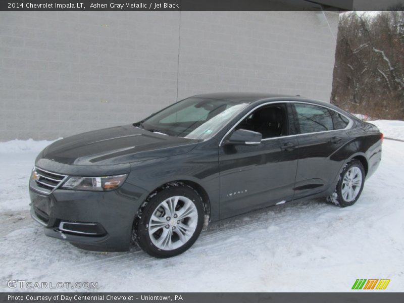 Ashen Gray Metallic / Jet Black 2014 Chevrolet Impala LT
