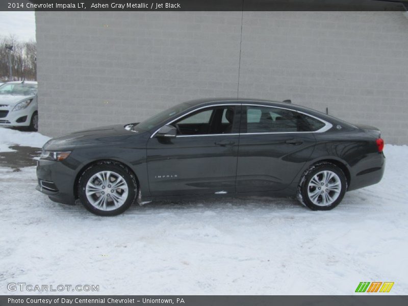 Ashen Gray Metallic / Jet Black 2014 Chevrolet Impala LT