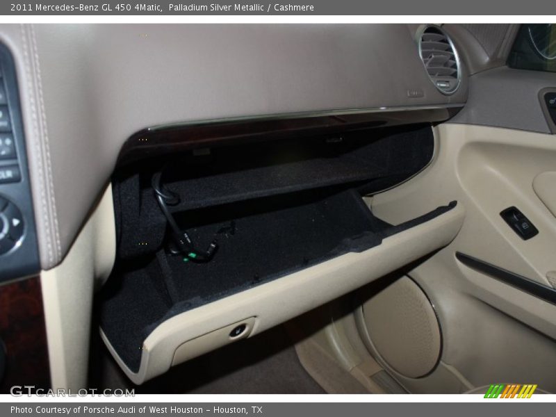 Palladium Silver Metallic / Cashmere 2011 Mercedes-Benz GL 450 4Matic