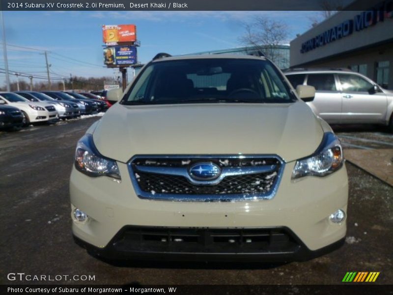 Desert Khaki / Black 2014 Subaru XV Crosstrek 2.0i Premium