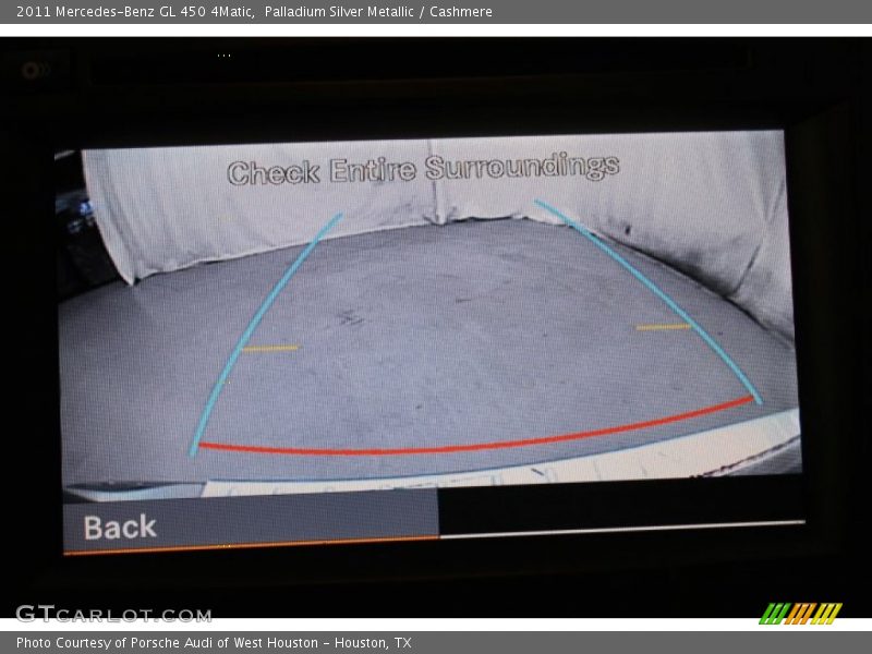 Palladium Silver Metallic / Cashmere 2011 Mercedes-Benz GL 450 4Matic