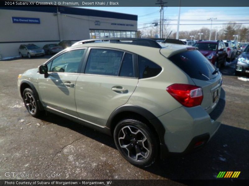 Desert Khaki / Black 2014 Subaru XV Crosstrek 2.0i Premium