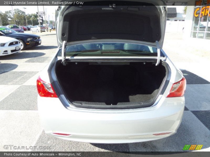 Radiant Silver / Gray 2011 Hyundai Sonata Limited