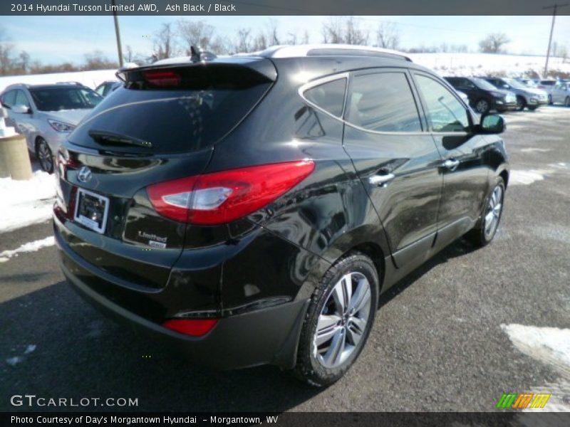 Ash Black / Black 2014 Hyundai Tucson Limited AWD