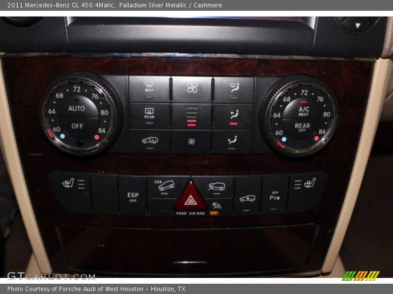 Palladium Silver Metallic / Cashmere 2011 Mercedes-Benz GL 450 4Matic