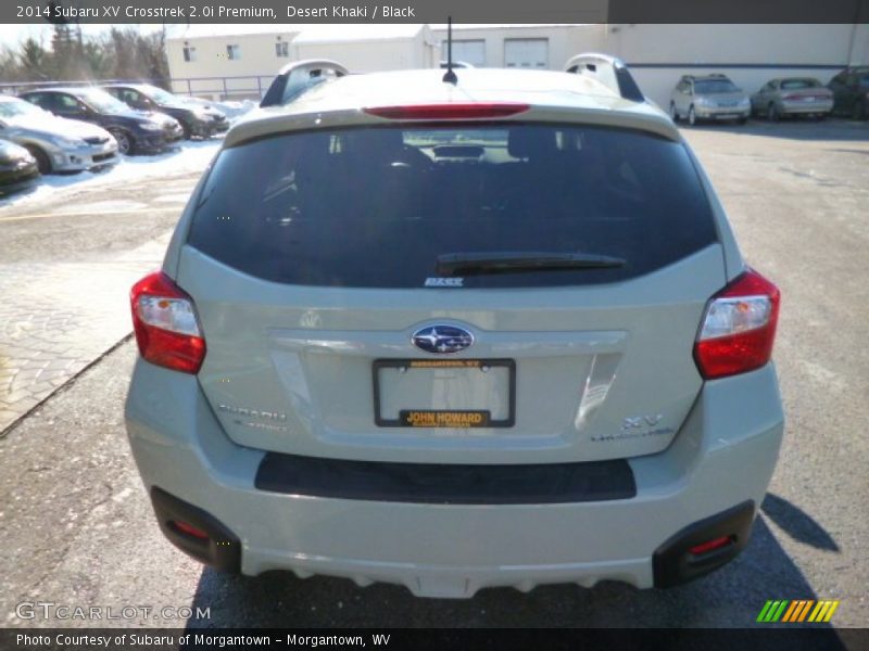Desert Khaki / Black 2014 Subaru XV Crosstrek 2.0i Premium