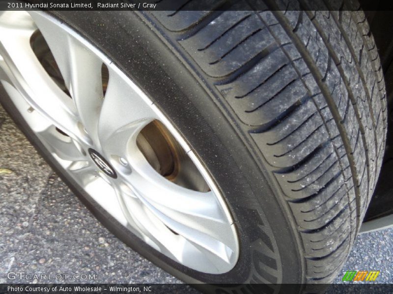 Radiant Silver / Gray 2011 Hyundai Sonata Limited