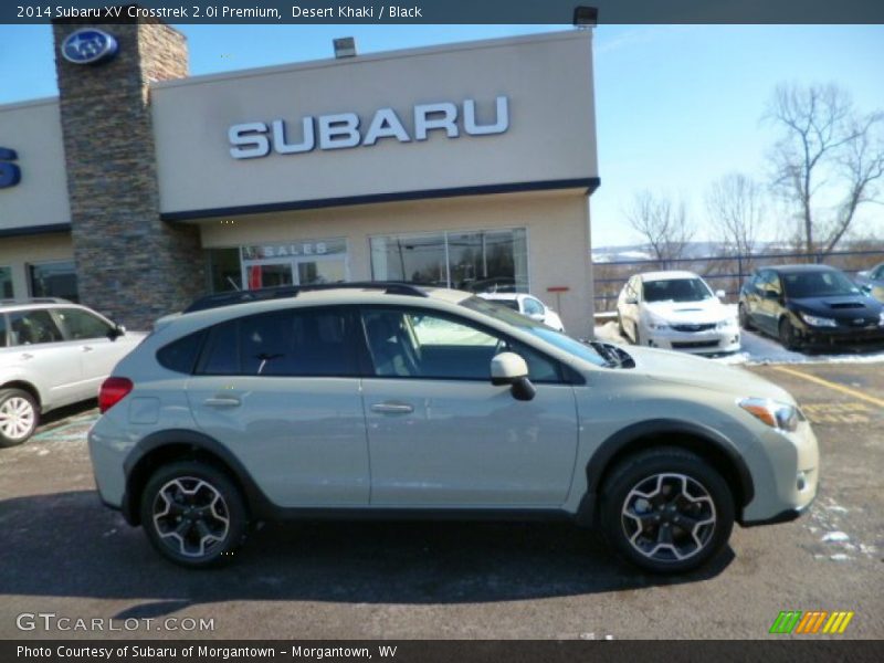 Desert Khaki / Black 2014 Subaru XV Crosstrek 2.0i Premium