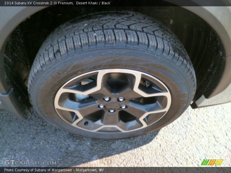 Desert Khaki / Black 2014 Subaru XV Crosstrek 2.0i Premium