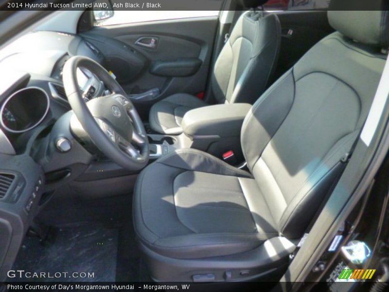 Ash Black / Black 2014 Hyundai Tucson Limited AWD