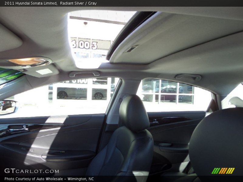 Radiant Silver / Gray 2011 Hyundai Sonata Limited