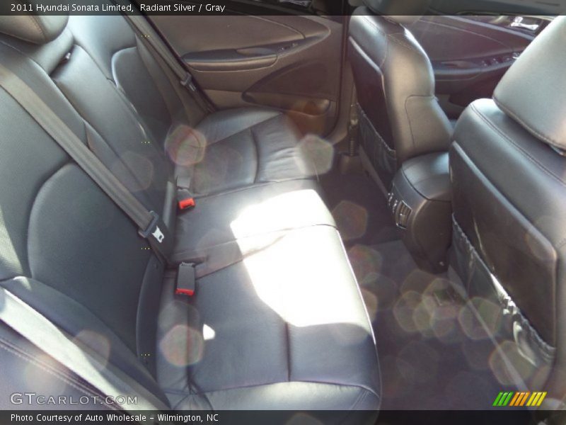 Radiant Silver / Gray 2011 Hyundai Sonata Limited