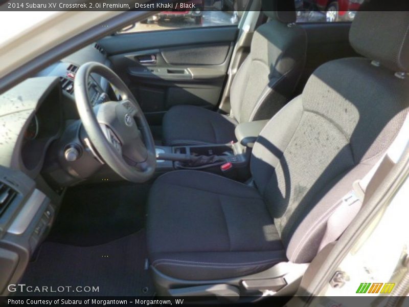 Desert Khaki / Black 2014 Subaru XV Crosstrek 2.0i Premium
