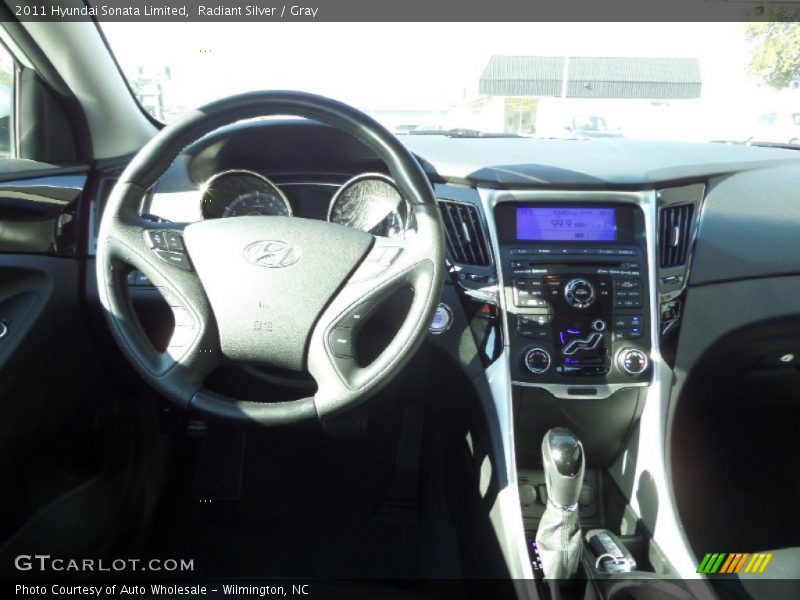 Radiant Silver / Gray 2011 Hyundai Sonata Limited