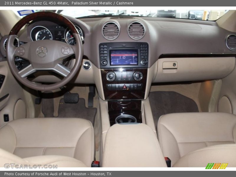 Palladium Silver Metallic / Cashmere 2011 Mercedes-Benz GL 450 4Matic