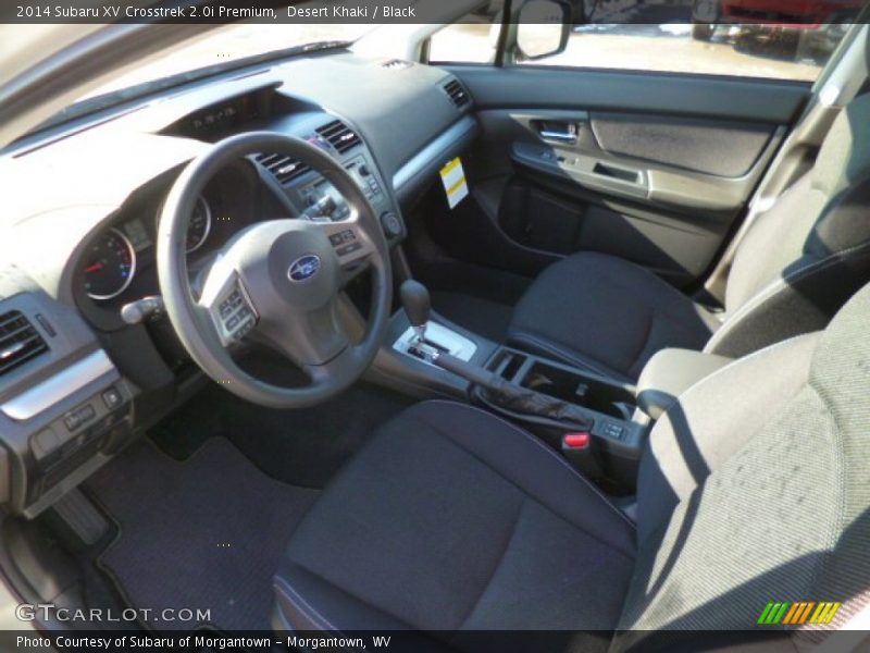 Desert Khaki / Black 2014 Subaru XV Crosstrek 2.0i Premium