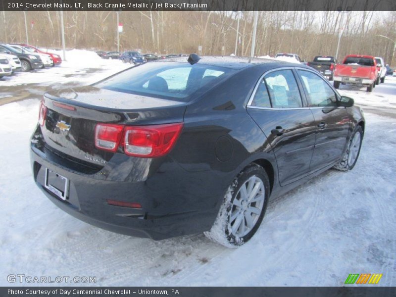 Black Granite Metallic / Jet Black/Titanium 2014 Chevrolet Malibu LT