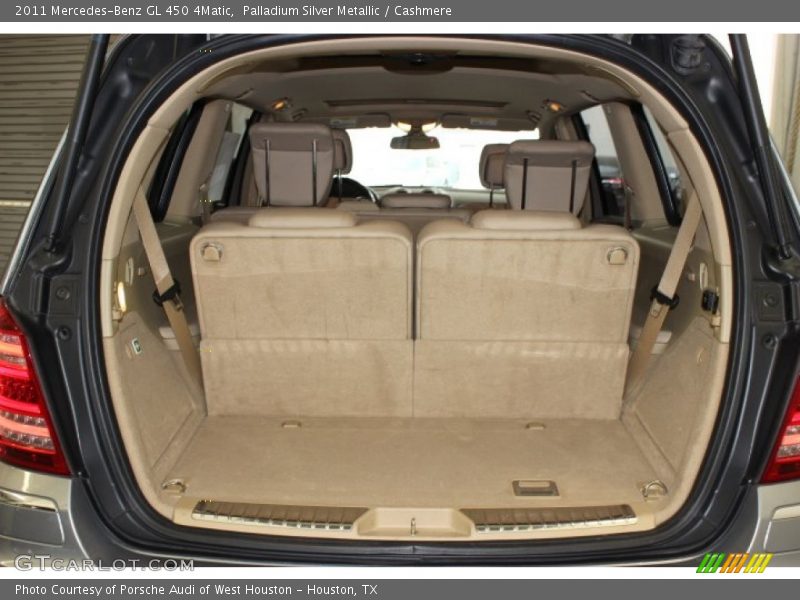 Palladium Silver Metallic / Cashmere 2011 Mercedes-Benz GL 450 4Matic