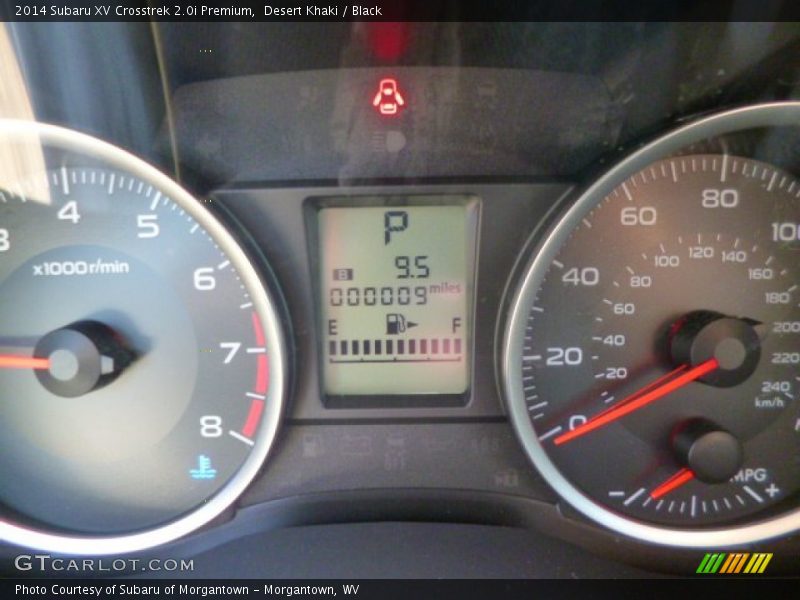 Desert Khaki / Black 2014 Subaru XV Crosstrek 2.0i Premium