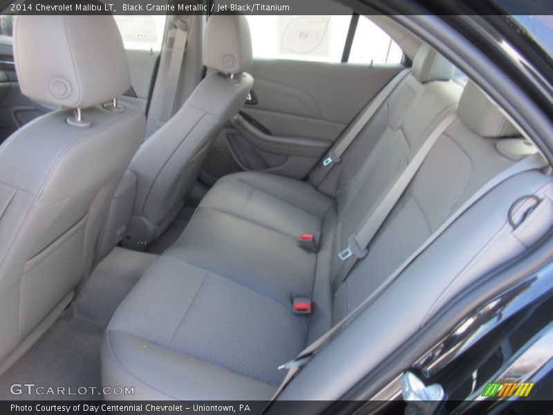 Black Granite Metallic / Jet Black/Titanium 2014 Chevrolet Malibu LT
