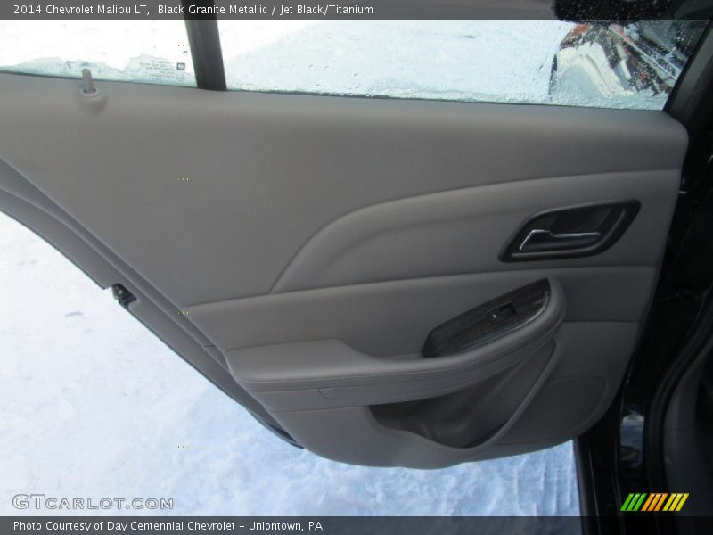 Black Granite Metallic / Jet Black/Titanium 2014 Chevrolet Malibu LT