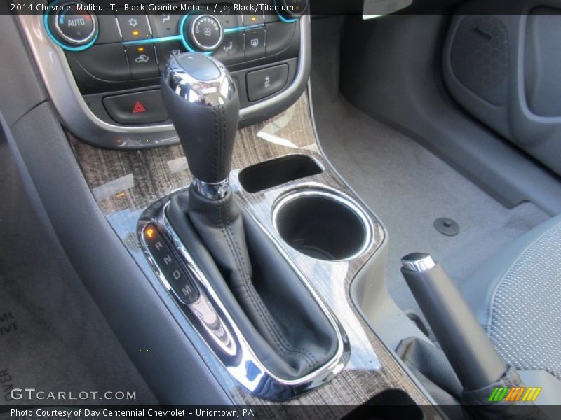 Black Granite Metallic / Jet Black/Titanium 2014 Chevrolet Malibu LT
