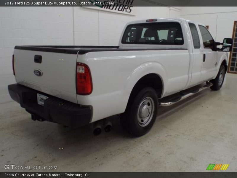 Oxford White / Steel 2012 Ford F250 Super Duty XL SuperCab