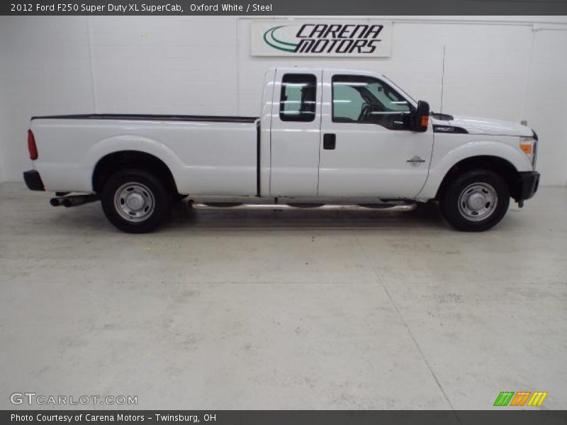 Oxford White / Steel 2012 Ford F250 Super Duty XL SuperCab