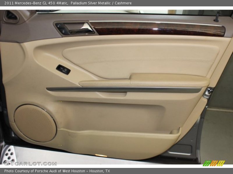 Palladium Silver Metallic / Cashmere 2011 Mercedes-Benz GL 450 4Matic