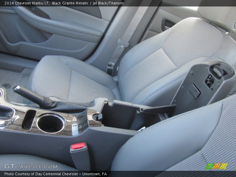 Black Granite Metallic / Jet Black/Titanium 2014 Chevrolet Malibu LT