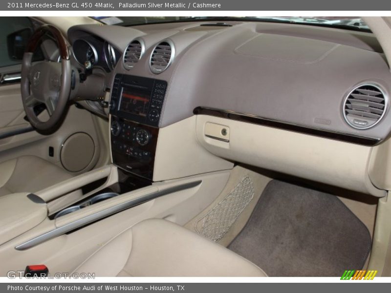 Palladium Silver Metallic / Cashmere 2011 Mercedes-Benz GL 450 4Matic