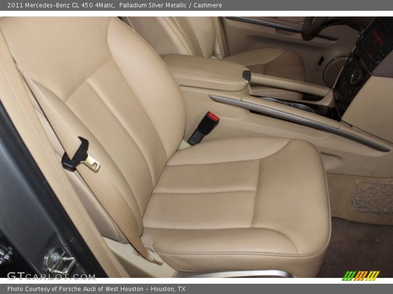 Palladium Silver Metallic / Cashmere 2011 Mercedes-Benz GL 450 4Matic