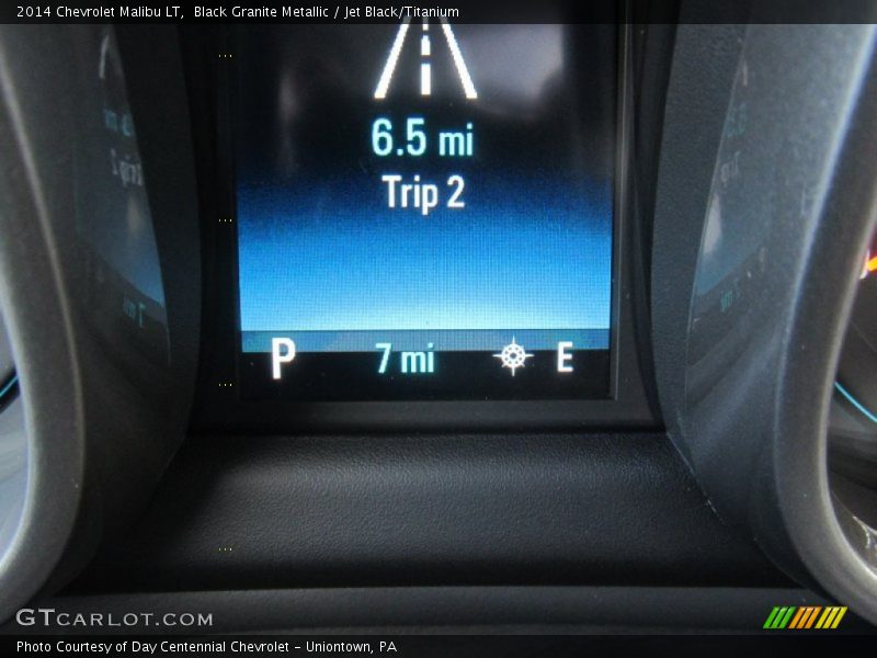 Black Granite Metallic / Jet Black/Titanium 2014 Chevrolet Malibu LT
