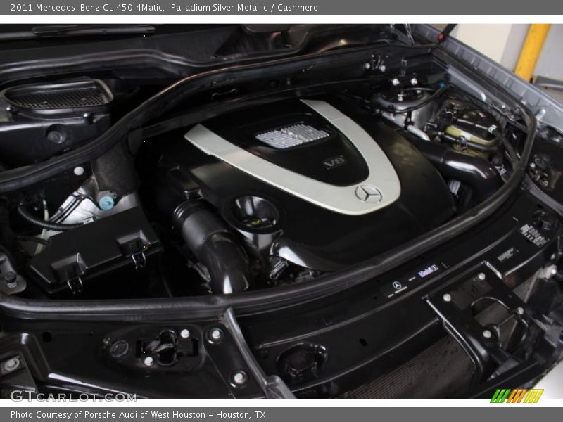 Palladium Silver Metallic / Cashmere 2011 Mercedes-Benz GL 450 4Matic