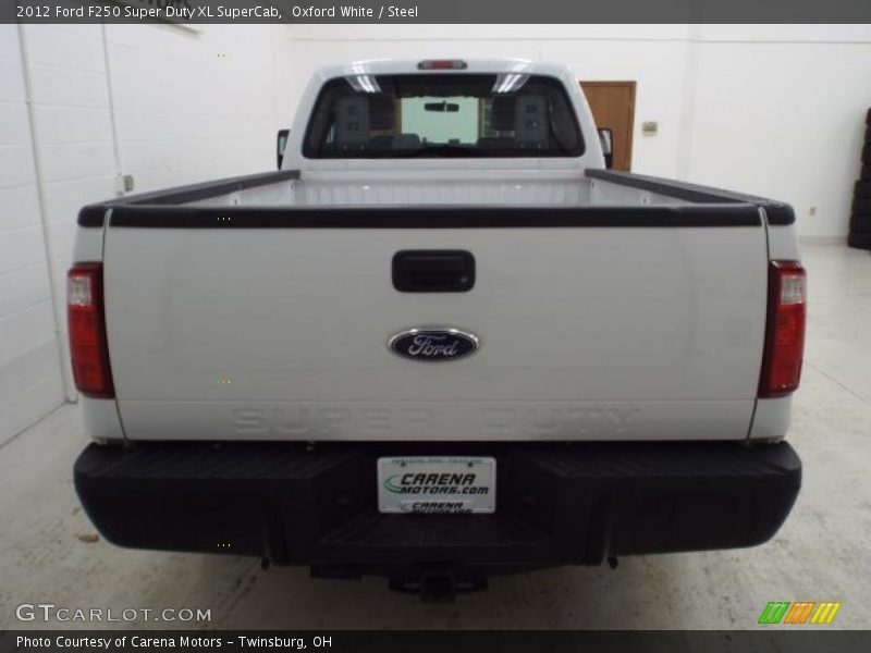 Oxford White / Steel 2012 Ford F250 Super Duty XL SuperCab