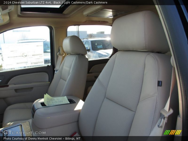Black / Light Cashmere/Dark Cashmere 2014 Chevrolet Suburban LTZ 4x4