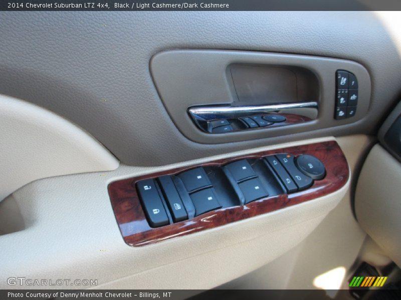 Black / Light Cashmere/Dark Cashmere 2014 Chevrolet Suburban LTZ 4x4