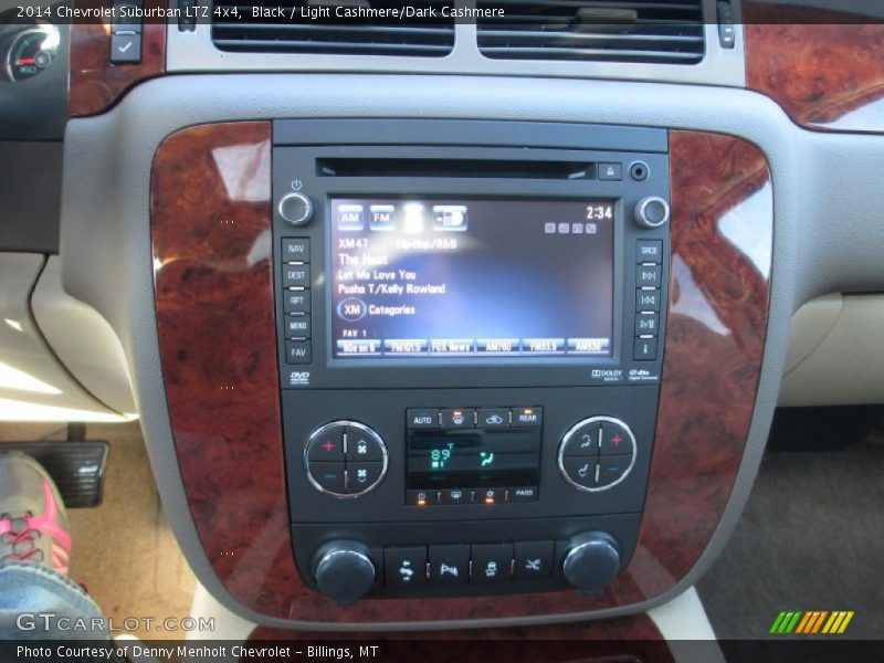 Black / Light Cashmere/Dark Cashmere 2014 Chevrolet Suburban LTZ 4x4