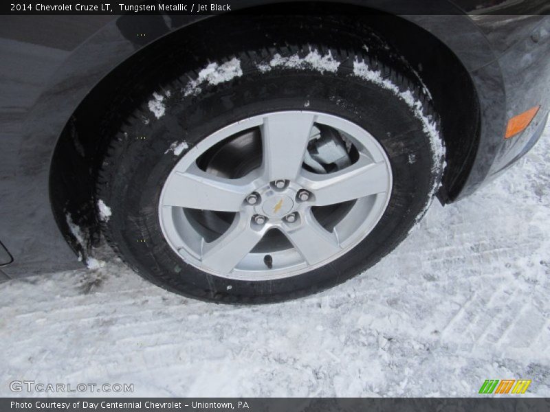 Tungsten Metallic / Jet Black 2014 Chevrolet Cruze LT