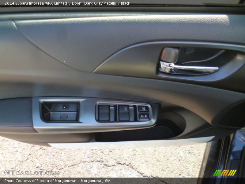 Dark Gray Metallic / Black 2014 Subaru Impreza WRX Limited 5 Door