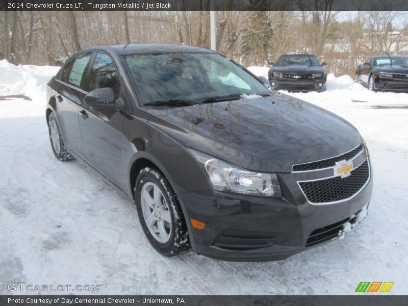 Tungsten Metallic / Jet Black 2014 Chevrolet Cruze LT