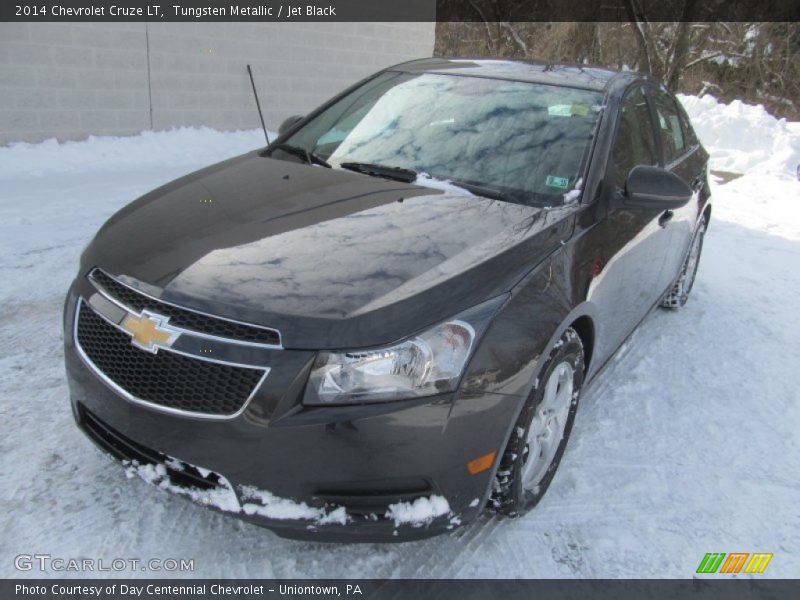 Tungsten Metallic / Jet Black 2014 Chevrolet Cruze LT